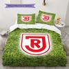 SSV Jahn Regensburg Pattern Bedding,Quilt Set Quilt Cover Pillowcase Home Birthday Gift(1 * Duvet Cover + 2 * Pillowcase, Without Core)