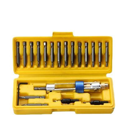 20-teiliges HSS-Senker- und Bohrer-Set mit Schnellwechsel-Doppelseitigem Schraubendreher-Adapter