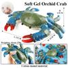 Oenux Ocean Animals Whale Shark Megalodon Crab Starfish Octopus Action Figures Soft Sea Life Model Educational Toy For Kids Gift