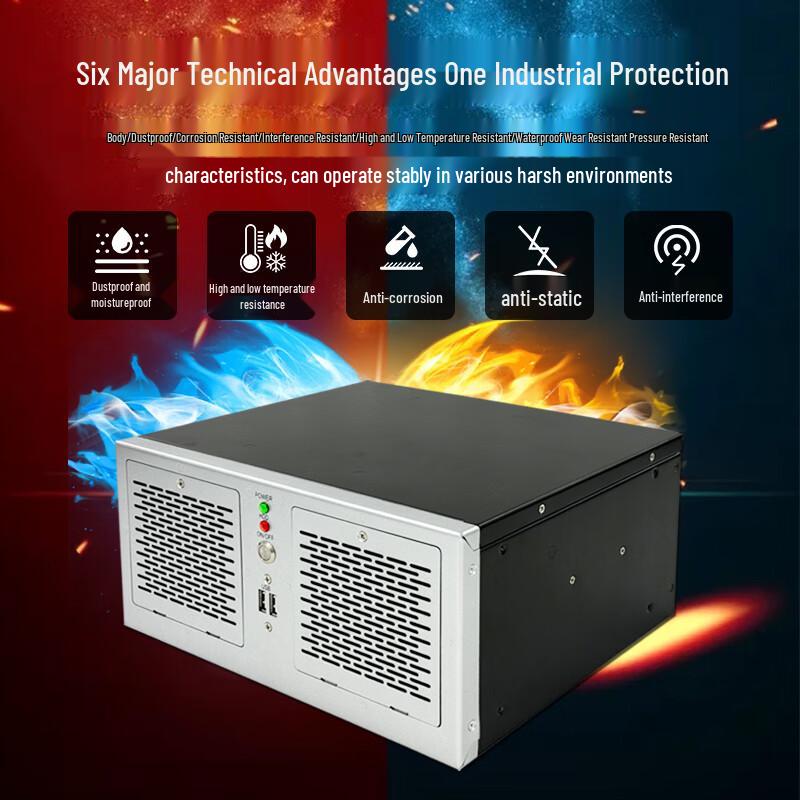 Transparent Crystal Touch Industrial Fanless Mini PC (CN version) 8GB RAM + 128GB SSD