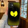 Fashion Trends WU-T-TANG CLANs For IPhone 16 15 14 13 12 11 Pro Max X XS MAX Plus Translucent Black Phone Cover