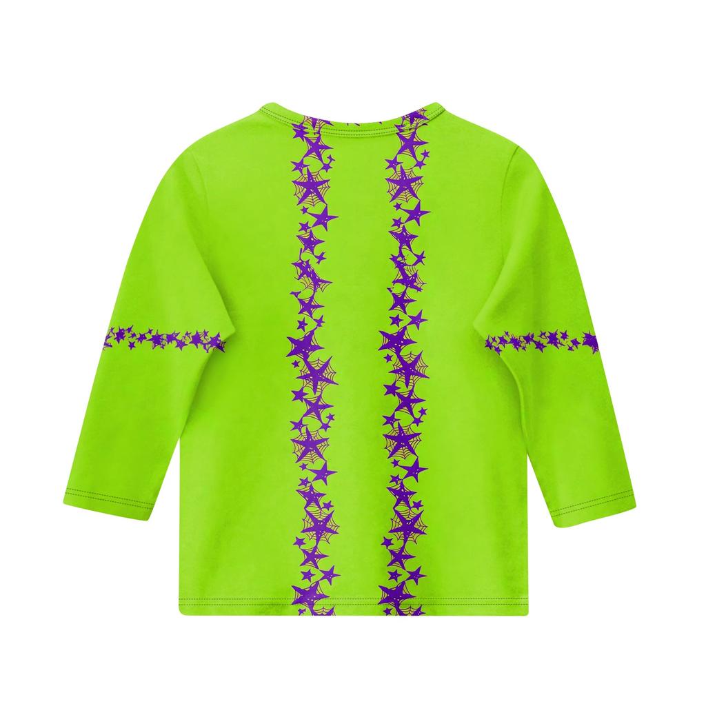 Kids Halloween 3/4 Sleeve T-Shirt for Boys and Girls