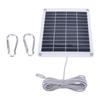 Solar Panel for Security Camera 5W 12V Type C Waterproofing Monocrystalline Silicon Solar Charging Panel