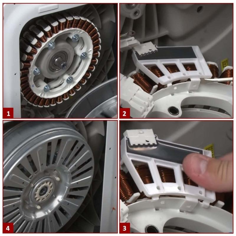 Easy Installation Hall Effect Sensor Plastic Texture for WM2301HR WM2455HG WM2801HWA Washing Machines Quick Response