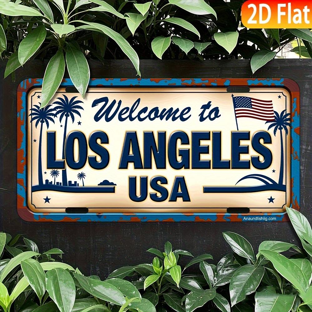 D flat product set in one aluminum license plate for decorative purposes only retro metal aluminum license plate