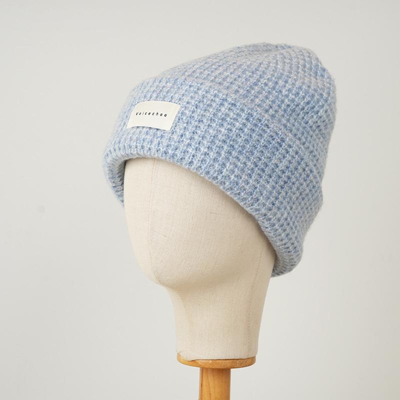 Wool Hat Women's Autumn Winter Warm Knitted Pullover Hat for Men Sleeve Cap Skullies Beanies Ski Cap