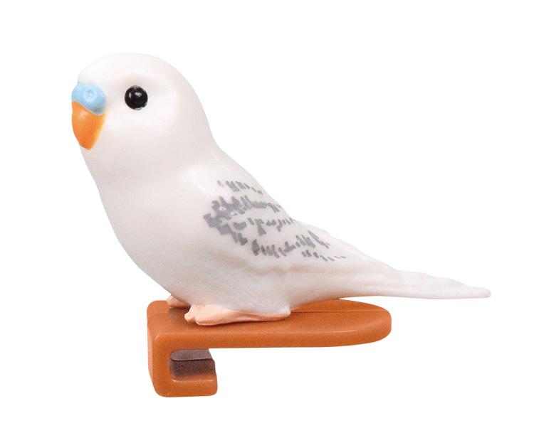 Tarlin capsule toys cute kawaii Parakeet instant Noodle Clip Budgerigar Cockatiel long tail feathers pet birds parrots figures
