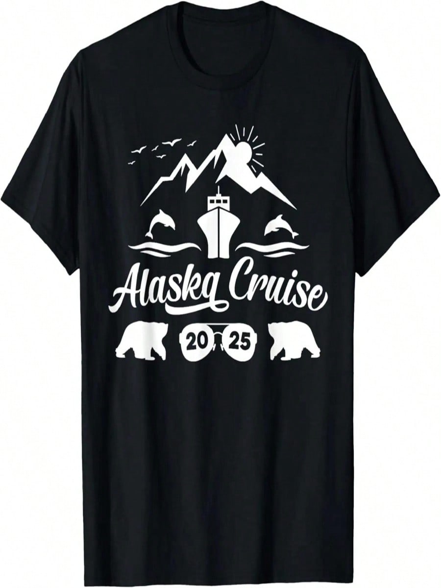 Family Friends Group Travel Matching Alaska Cruise 2025 T-Shirt S разноцветный