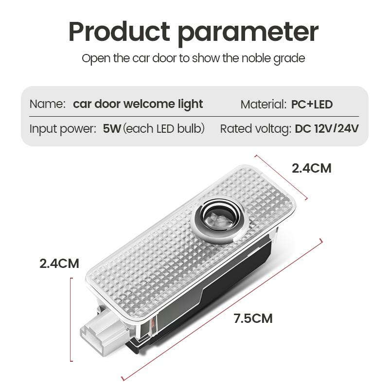 For Mini For BMW E90 E60 E46 E93 F20 F21 F30 F31 F32 F33 F34 F15 F10 Led Car Projector Logo Door Light Welcome Ghost Shadow Lamp