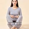 LANGSHA Women's Thickened Fleece-Lined Thermal Underwear Set