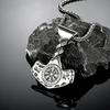 Viking Gungnir Spjut Halsband för Män Nordisk Mytologi Odens Runor Vegvisir Rostfritt Stål Hänge Retro Smycken