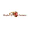 Elegant Heart-Shaped Ruby Ring: Vintage European and American Style for Women
