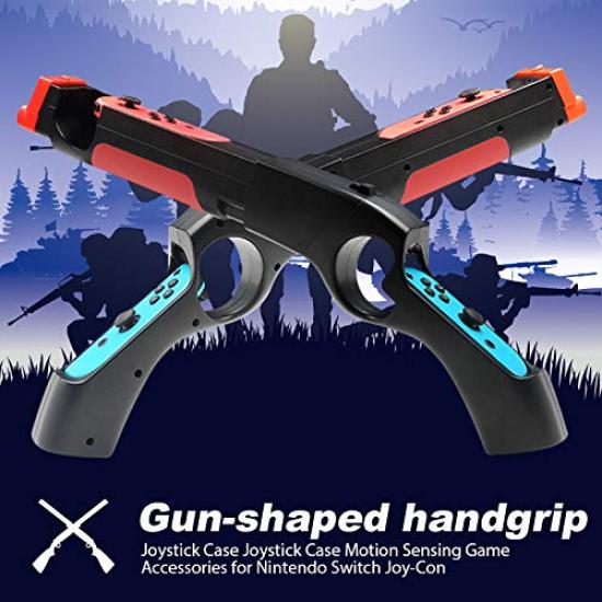 TAORAYO Switch Game Shooting Game Gun for Switch Compatible with Splatoon Wolfenstein and Big Buck Hunter Arcade Shooting Game Compatible with