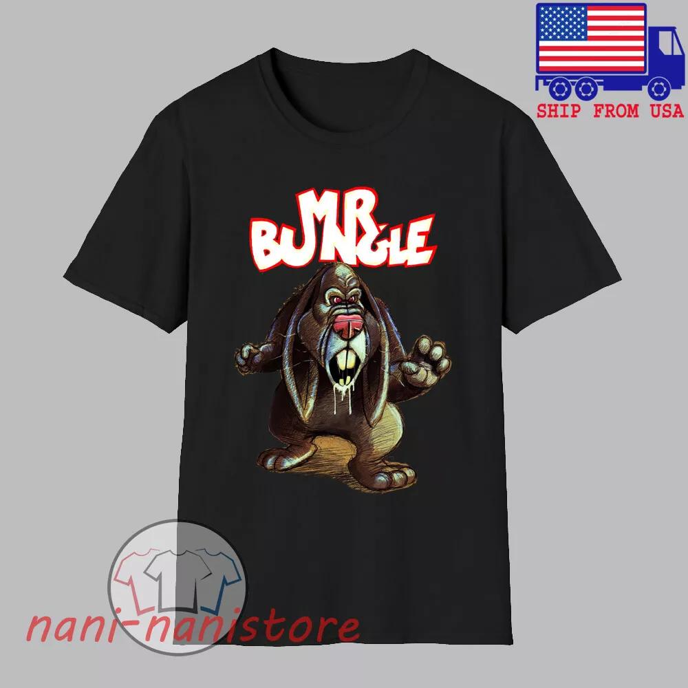 Mr Bungle Monster Bunny Men s Black Size S-5XL 2XL