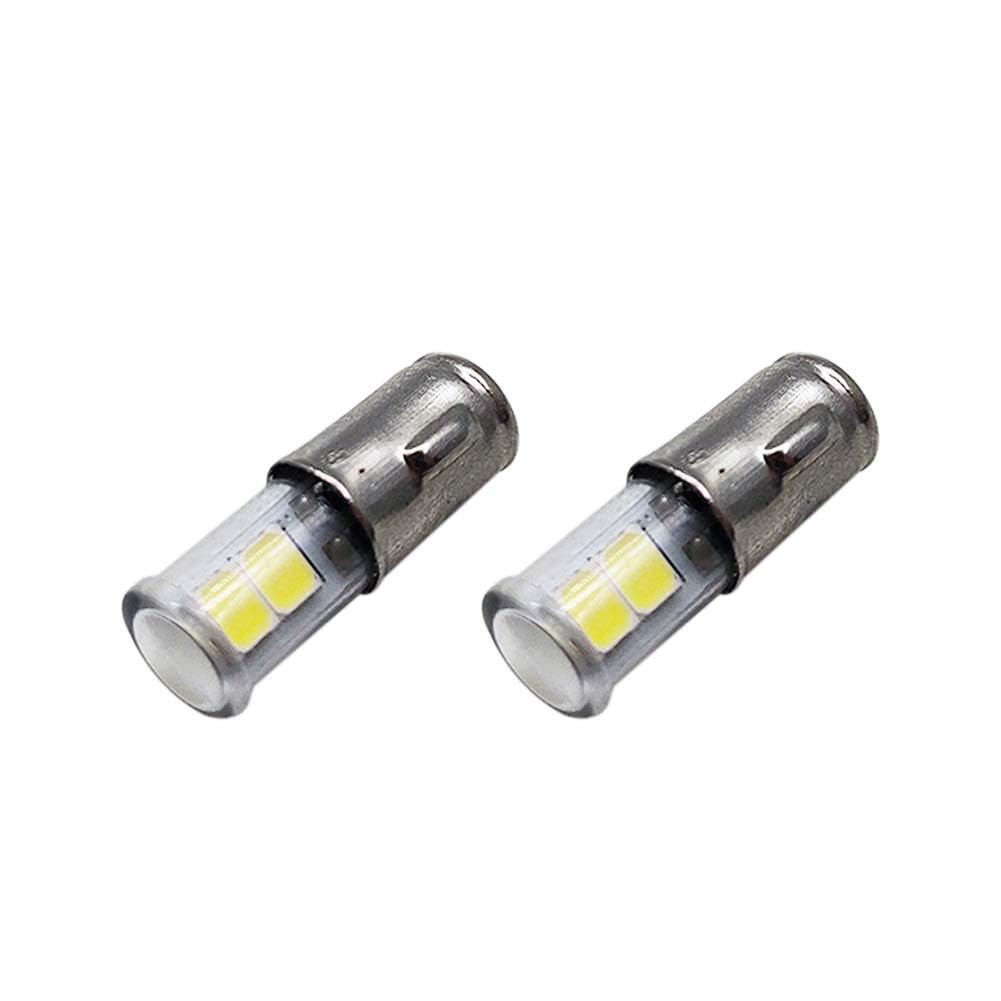 

Ruiandsion 2pcs BA7S LED Bulbs DC 2835 4SMD Chipset LED Bulb Car Instrument Dashboard Warning Light Replacement, White 12V белый