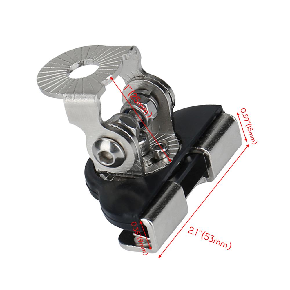 2 Pcs Steel Pillar Hood Mounting Bracket Clamp Holder Led Work Light Bar Clamp Offroad