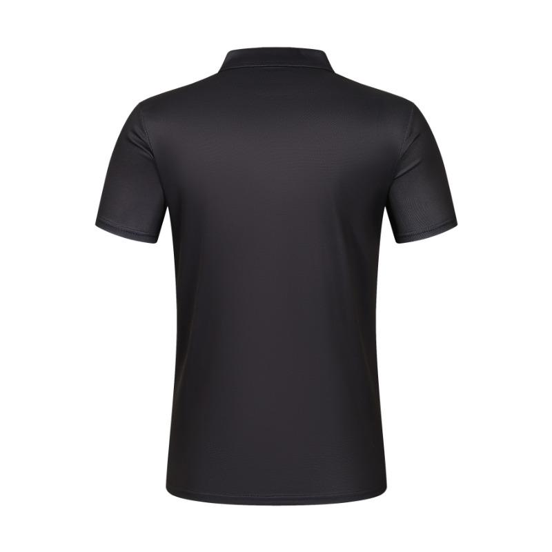 Mens Casual Short Sleeve Striped Polo Shirt Summer Style