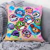 Game Bubbles B-Bobble Pillow Case Square Double‑Sided Print Cushion Case For Sofa Home Bedchamber Decor Gift