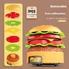 Simulated Food Remote Control Hamburger Freely Matched Kids Electric Car Toys  Vehicle Toy