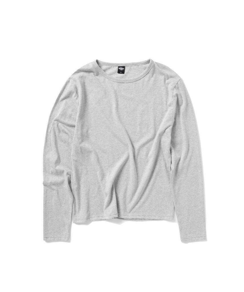 SUPERSUB Striped Color Block Layered Long Sleeve T-Shirt 3 Colors
