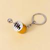 Metal Six-Speed Manual Gear Shift Lever Keychain Pendant
