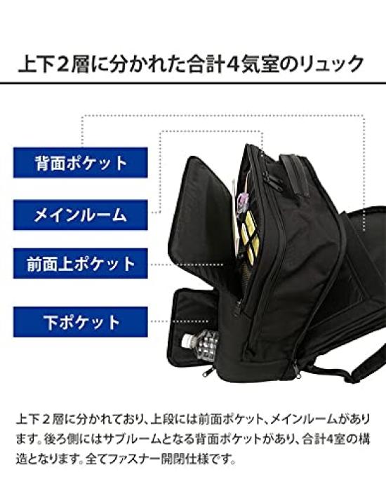 Plecak biznesowy Solo Tourist BSRS-22 Czarny, Rozmiar uniwersalny