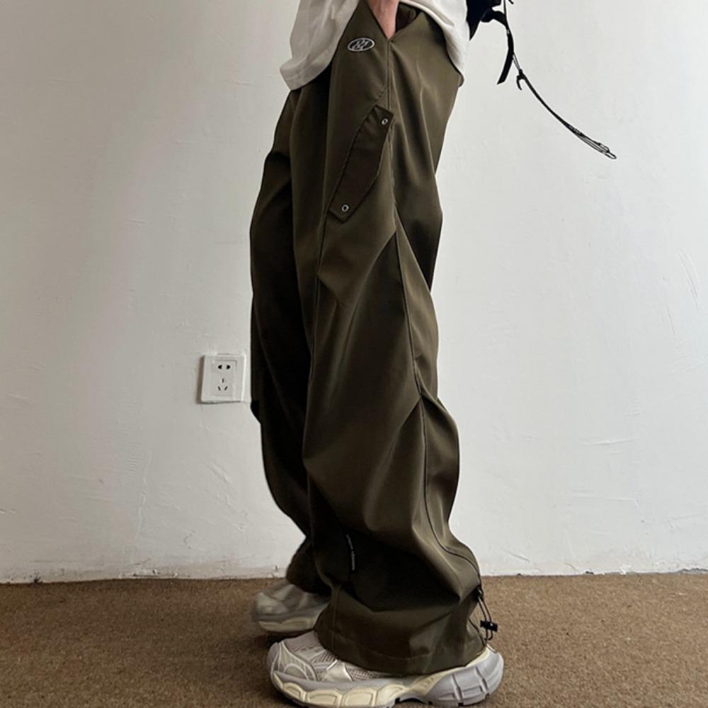 American Style High Street Workman Hose für Herren Sommer 2025 Neu Trendy Weites Bein Lockerer Schnitt Vintage Gerades Bein Freizeithose