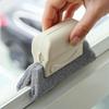 Window Groove Cleaning Brush Sweep Window Groove Brush Cleaning Door & Window Slide Small Brush Window Groove Cleaning Tool Green