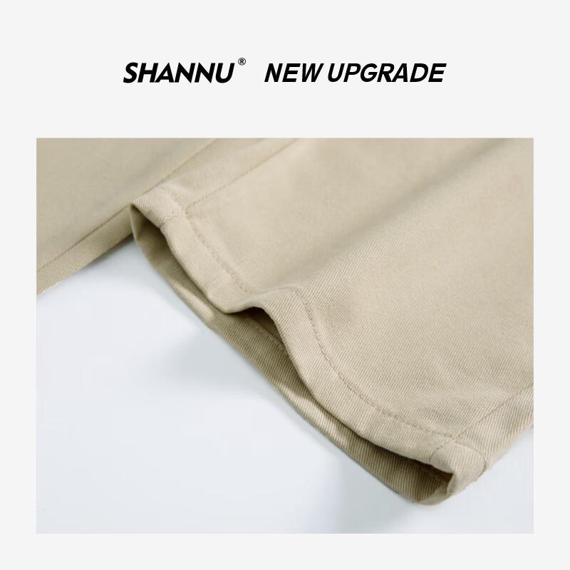 Men's Autumn/Winter Pure Cotton Straight Casual Trousers