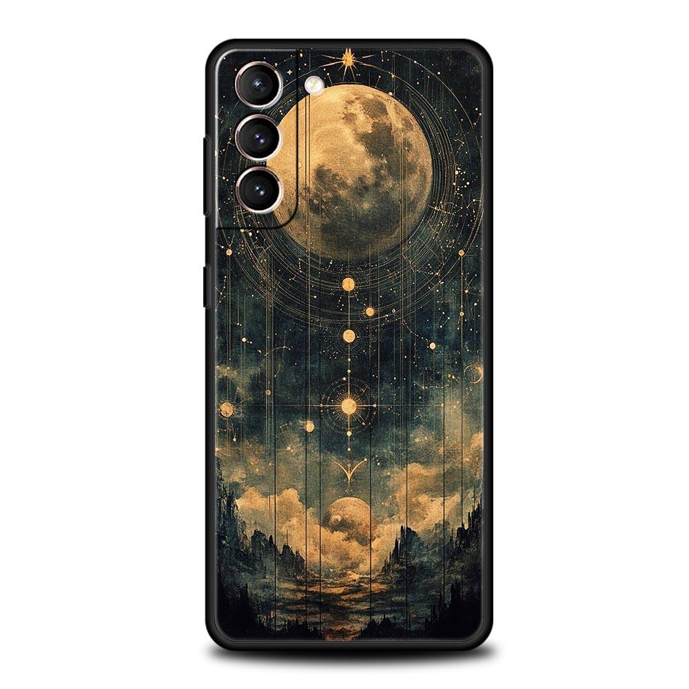 

Fashion Starry Sky Stars Phone Case Cover for Samsung Galaxy S26 S25 S24 S23 S22 S20 S21 FE Ultra S25Edge S10 Plus 5G Soft TPU Samsung S26 Plus