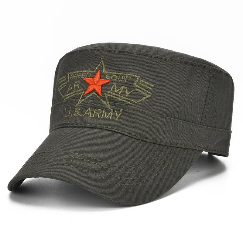 Herren-Schiebermütze im koreanischen Camouflage-Stil – trendige, lässige Entenschnabelmütze für Frühling/Herbst