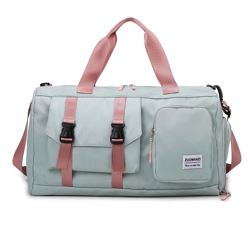 

Dazzling Pearlescent Large Sports Gym Bag with Wet/Dry Separation for Swimming and Travel