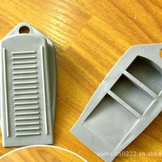 

Child Safety Door Stopper - Protects Against Pinched Fingers and Offers Baby Safety with Easy-to-Use Design серый