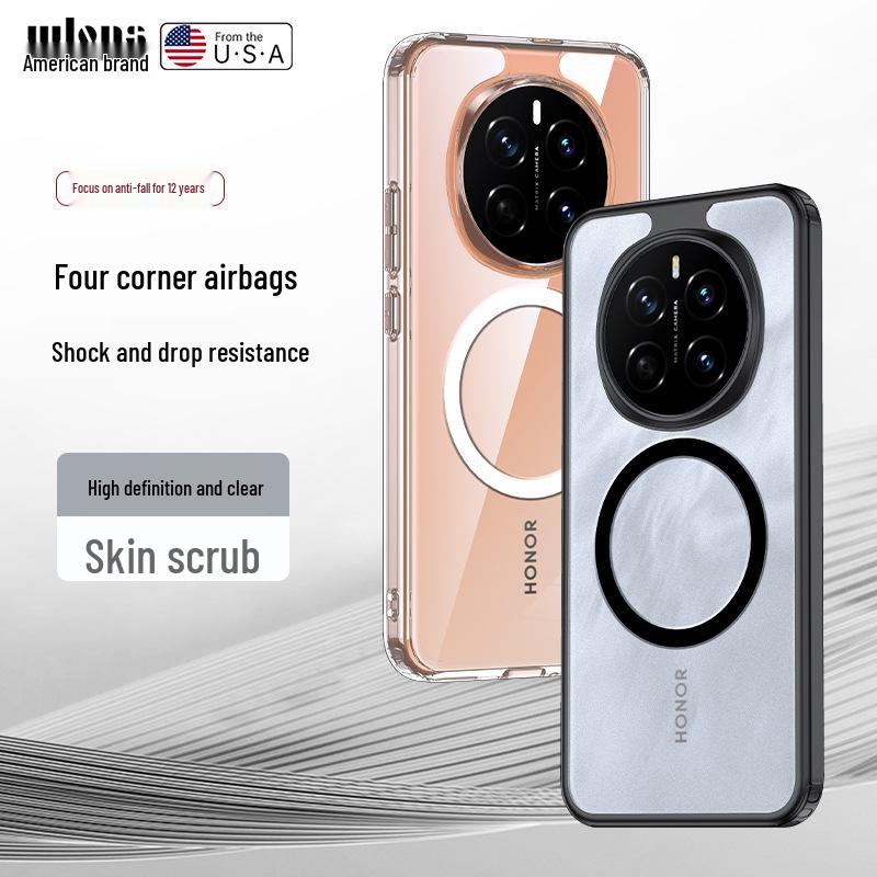 Magic8Pro Magnetische Transparente Handyhülle für Honor GTPro & Magic7RS