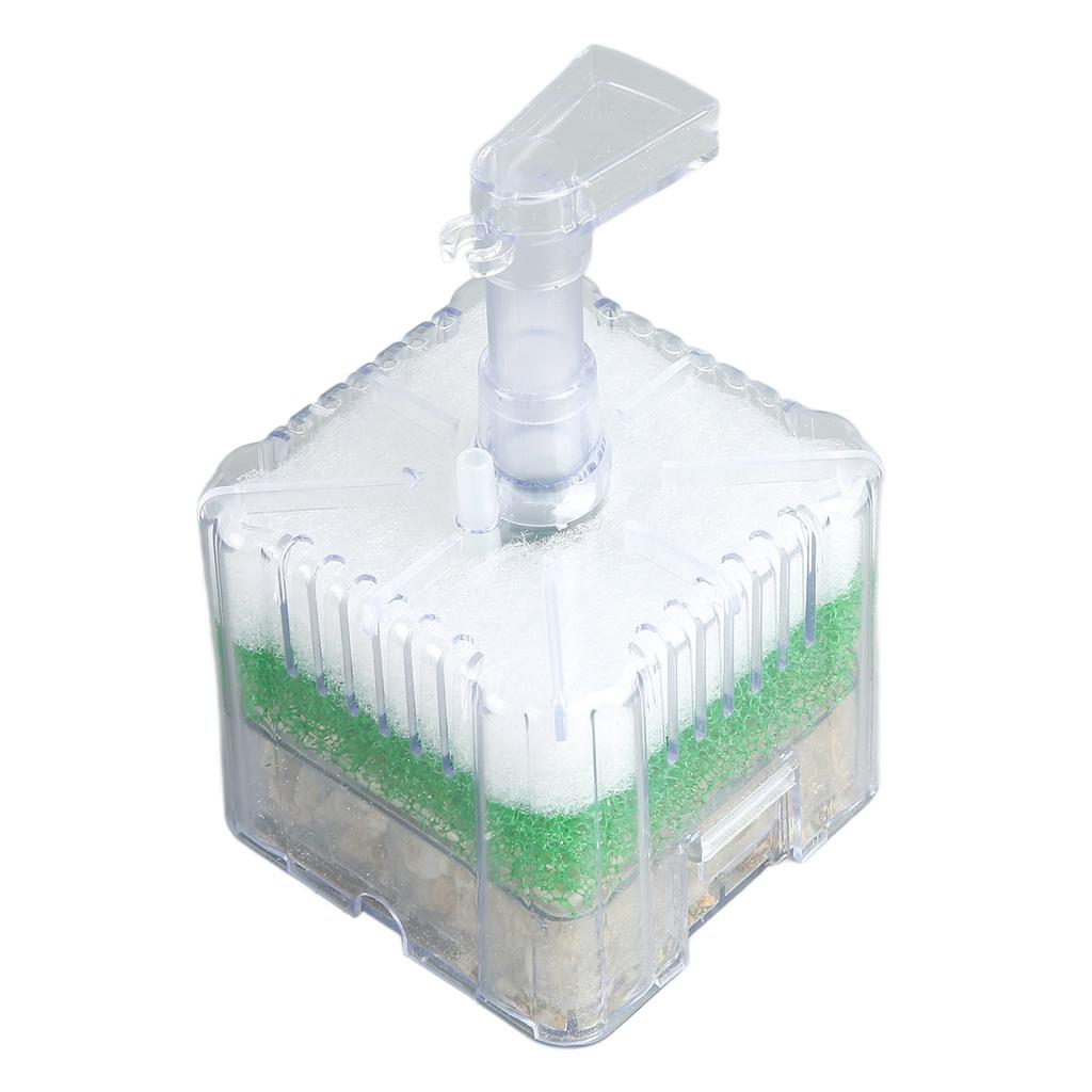 Aquarium Sponge Air Driven Filter Mini Multi Layer Filtration Fish Tank Biochemical Sponge Filter