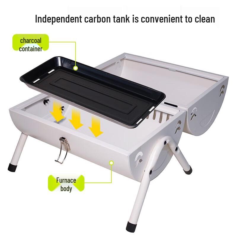 Hanlemeitu HL-0605 Portable Outdoor Charcoal BBQ Grill