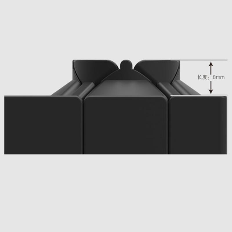 3x3x3 Mirror Cube Magic Speed Puzzles, ABS Ultra-smooth Professional Cube Smart Brain Teaser Toy