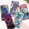 Черный чехол из ТПУ для Vivo V5 V5S V7 V9 Youth V11 V11i V15 V17 NEO V20 E V21 V21E V23 V23E PRO 4G 5G Shanhaijing иллюстрация