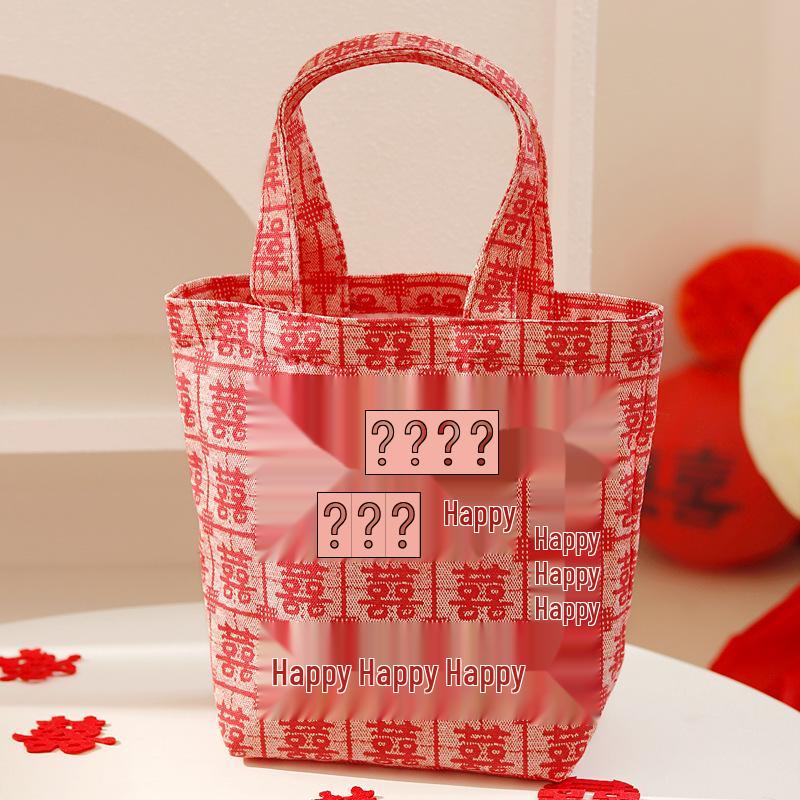 Joy Handbag Bridesmaid Box: Elegant Wedding Favor Tote Bag