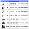 EAV3 Motorcycle Cover Waterproof Dustproof UV Protective Outdoor Scooter Motorbike Rain Cover for Honda CRF CB CR XR CRM CBR 125 250