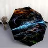 1pc M-mortal Kombat Umbrella, Sun Protection, And UV Shielding. It Has Eight Sturdy Ribs for Outdoor Use And Perfect As a Holiday Gift
