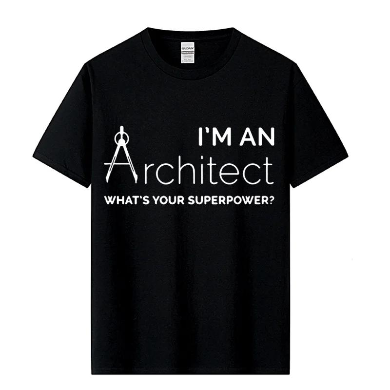 Printed T Shirt Men Cotton Tshirt New Style Architect T S... XXXXL