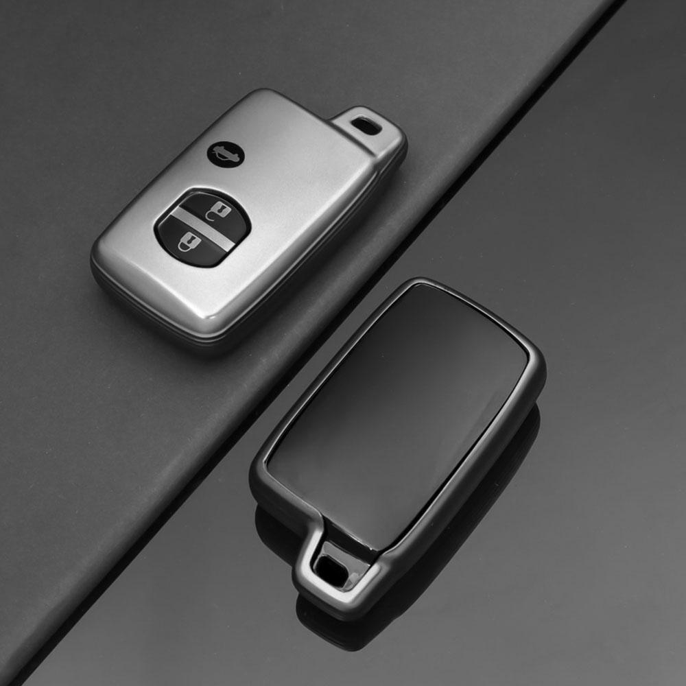 2/3/4 Buttons TPU Car Key Case for Toyota Aqua RAV4 Land Cruiser Camry Prado Corolla Prius Cover Keyless Remote Fob 2013 2014