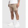 Gymshark Crest 7  Shorts Lifestyle Brown A2a1s Nc0s