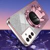 For Samsung Galaxy A14 5G/4G Cell Phone Case Astronaut Kickstand Glitter PC+TPU Cover
