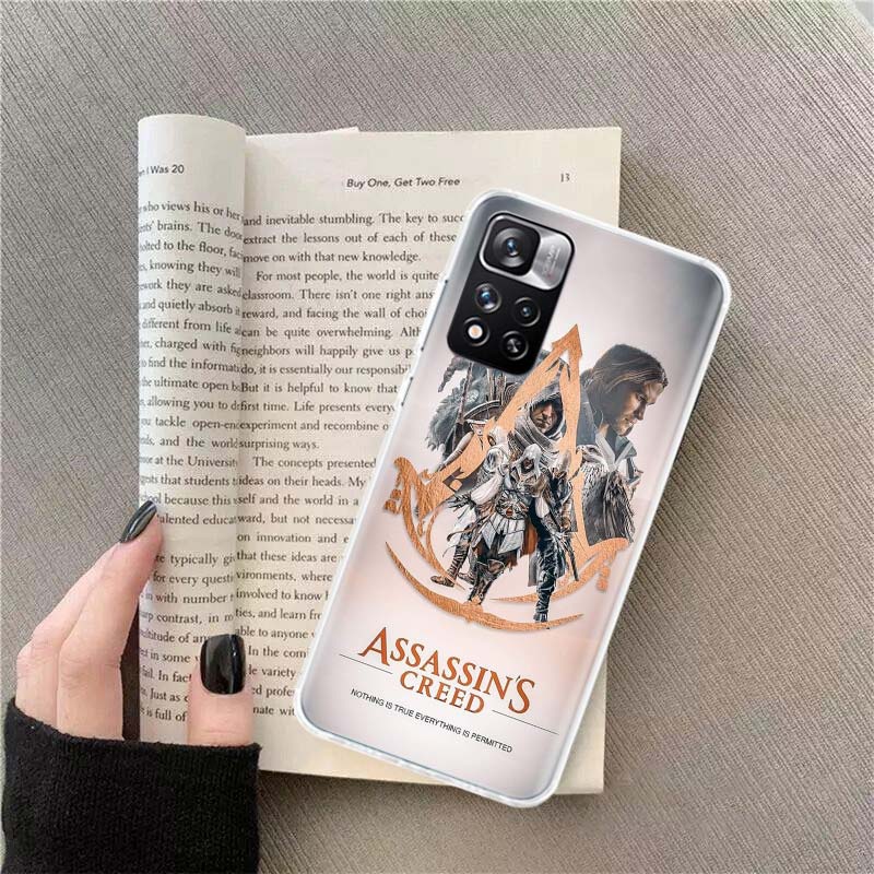 A-Assassins Game Creed Phone Case For Xiaomi Redmi Note 11 12 14 13 Pro Plus 5G 14S 4G 12S 10 10S 11T Pro 11S 11E Coque Fundas T