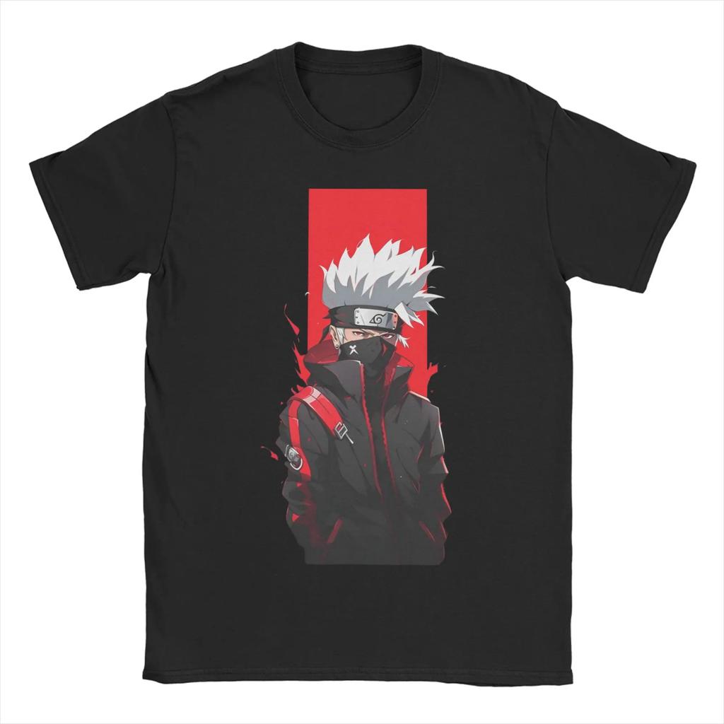 Vintage Japanese Anime Graphic Tshirts Unisex Unisexs Round Collar 100 Cotton T Shirts Narutoes Tees Birthday Gift Clothing