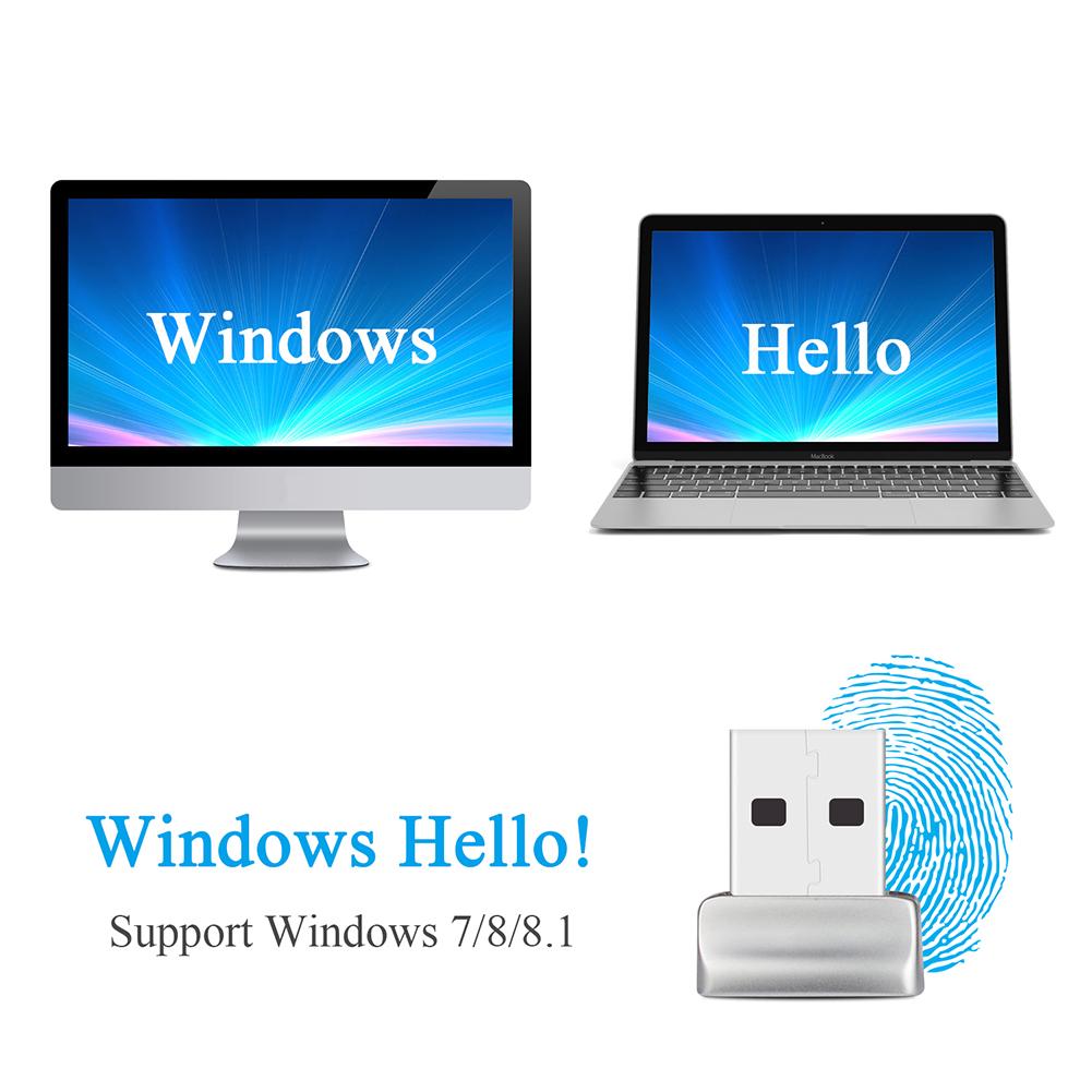 Usb Fingerprint Reader Fingerprint Logger Compatible For Win7/10/11 Biometric Scanner Padlock