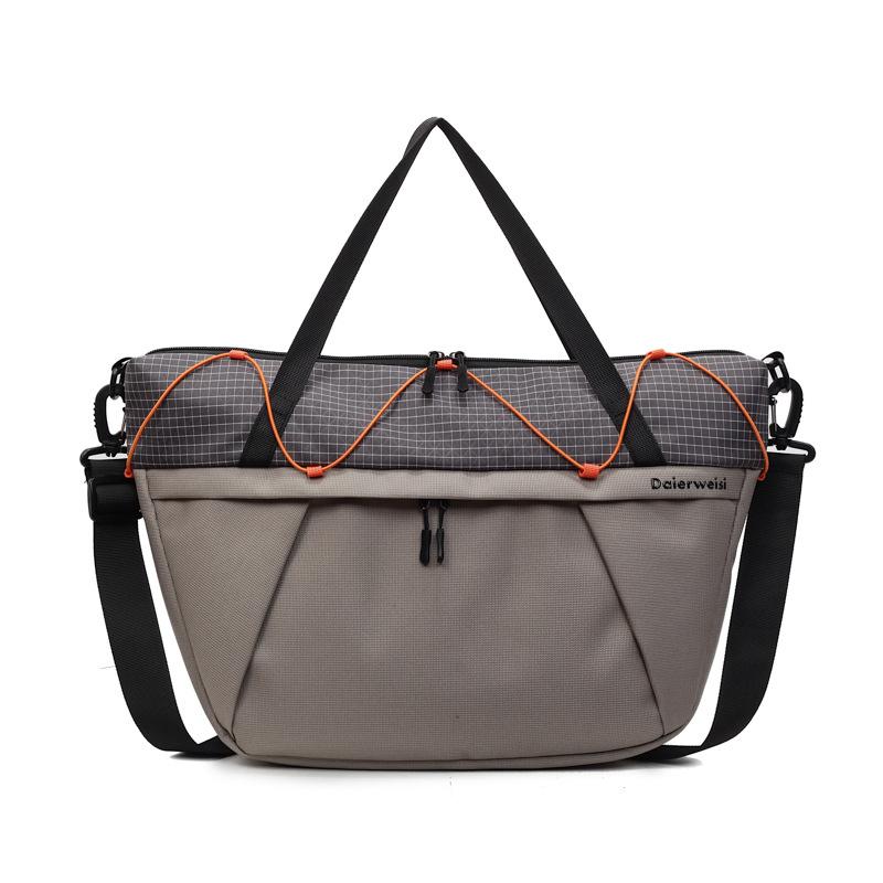 Straps Sports Fitness Bag Large Capacity Short Trip Travel Bag Short Trip Video Hurricane Roaming Yoga Bag серый