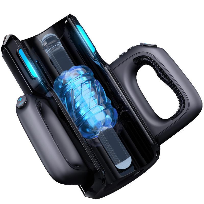 12cm High-Speed Thrusting Male Masturbator, Automatic Telescopic Vagina Sex Toy Machine for Men